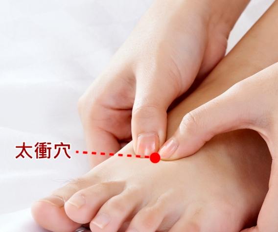 太衝穴按摩 太衝穴按摩