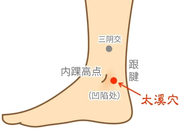 太虚穴准确位置 太虚穴准确位置